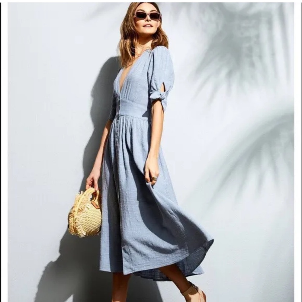 Free people love of my life midi dress. Size xs